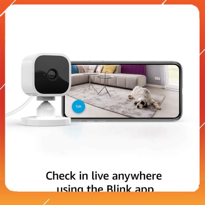 CAMERA QUAN SÁT TRONG NHÀ BLINK MINI FULL HD 1080P, LƯU TRỮ CLOUD, ĐÀM THOẠI 2 CHIỀU