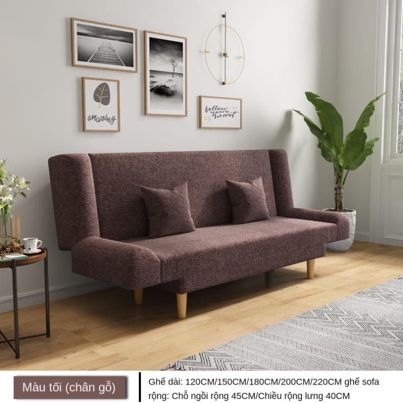 Căn hộ nhỏ cho thuê giường sofa phòng ngủ có thể gấp gọn đơn giản đa năng vải lười [đăng ngày 1 tháng 3] ..
