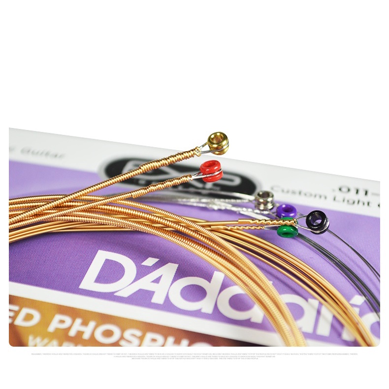 Dây Đàn Guitar Acoustic D'Addario EJ13 [Size 11]