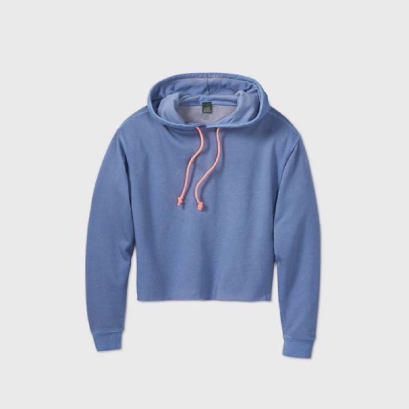 Áo Hoodies nữ dáng Cropped Wild Fable nỉ bông dày dặn