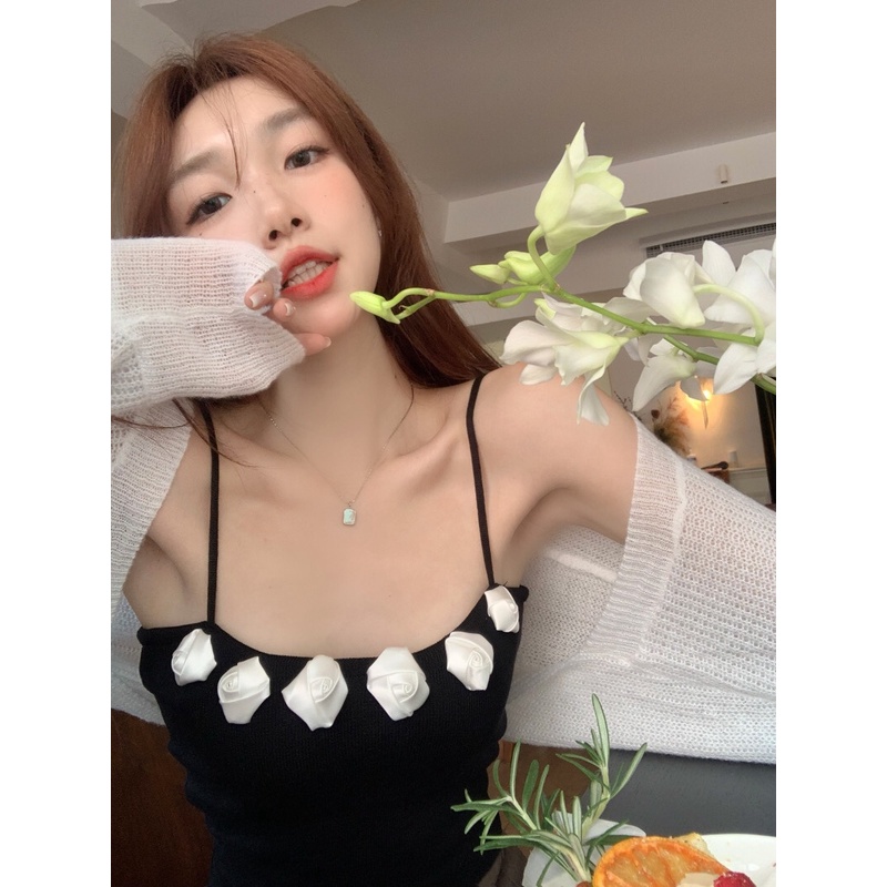NRVP Áo Trễ Vai NgắN Tay ThờI Trang Cho Nữ