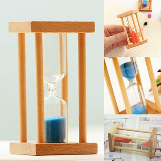 Đồng hồ cát 5 phút khung gỗ xinh xắn