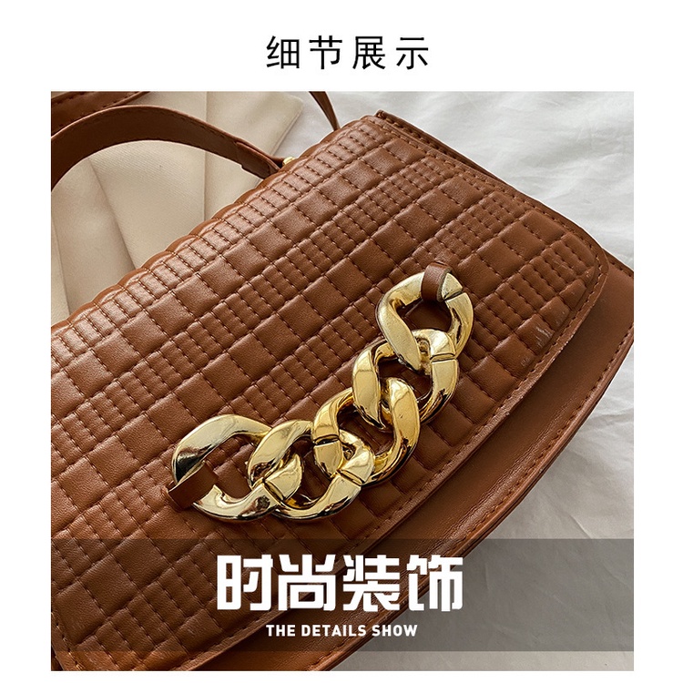 JASMIN NOIR Túi Xách Tay Dáng Vuông Nhỏ In Hoa Phối Khóa Thời Trang Cho Nữ