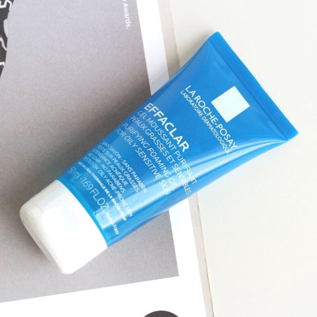 Gel Rửa Mặt La Roche-Posay Effaclar Purifying Foaming Gel For Oily Sensitive Skin Dành Cho Da Dầu, Nhạy Cảm