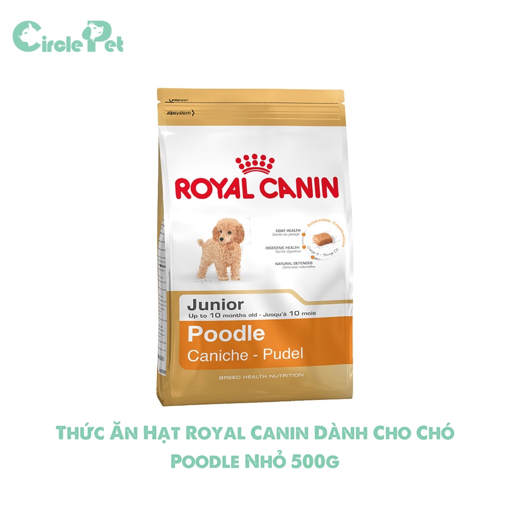 Hạt Dinh Dưỡng Royal Canin Tốt Cho Hệ Tiêu Hóa Dành Cho Chó Poodle Nhỏ Và Trưởng Thành Túi 500g/1,5kg - Circle Pet