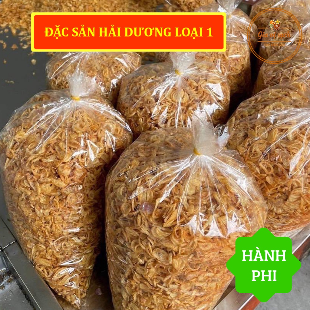 COMBO 5kg Hành phi LOẠI 1 || Gia vị sạch chế biến sẵn