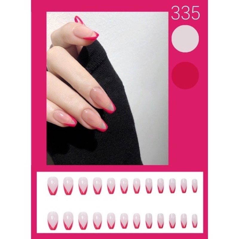 (My Nail) Set 24 Móng tay giả cao cấp