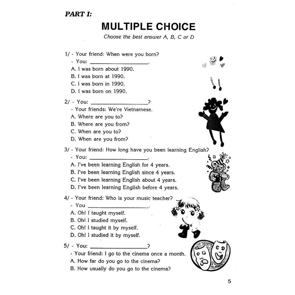 Sách Bài Tập Trắc Nghiệm Tiếng Anh 9