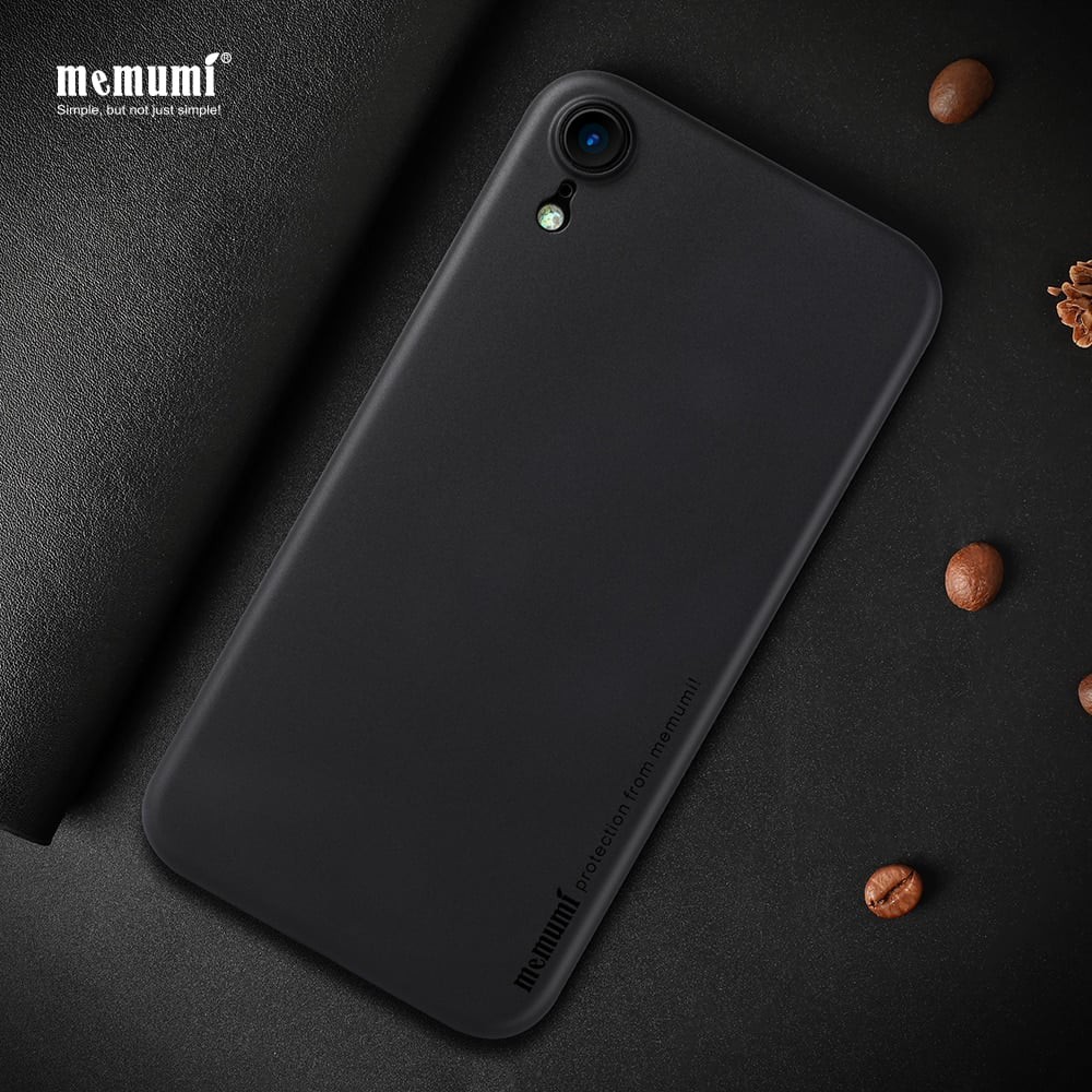 Ốp lưng lụa siêu mỏng iphone XR chính hãng Memumi