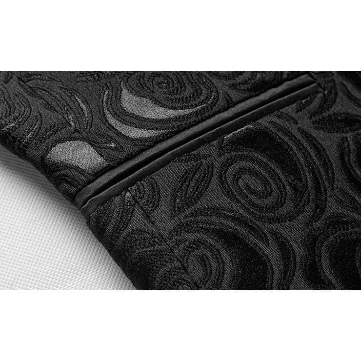 Áo Vest Nam Hoa Văn Titishop YHH8660 Đen