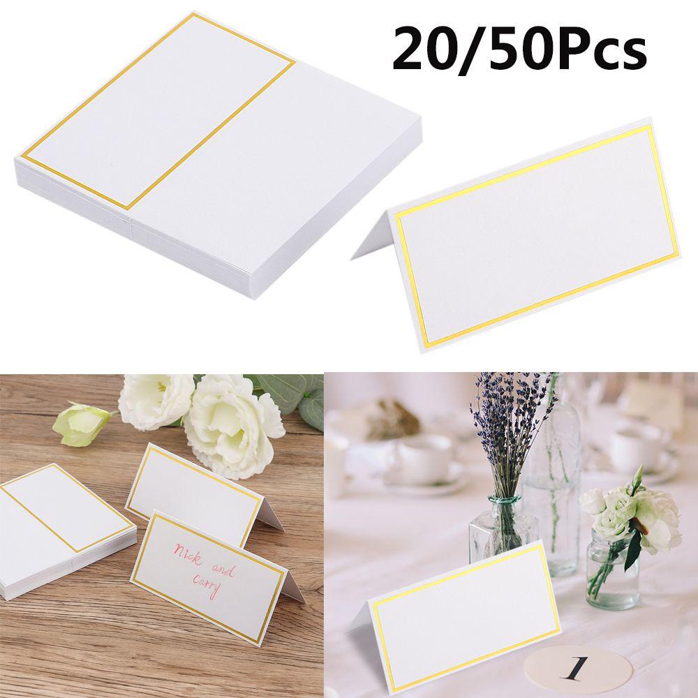 LEISURE Set 20 / 50 Tấm Thiệp Mời Đám Cưới