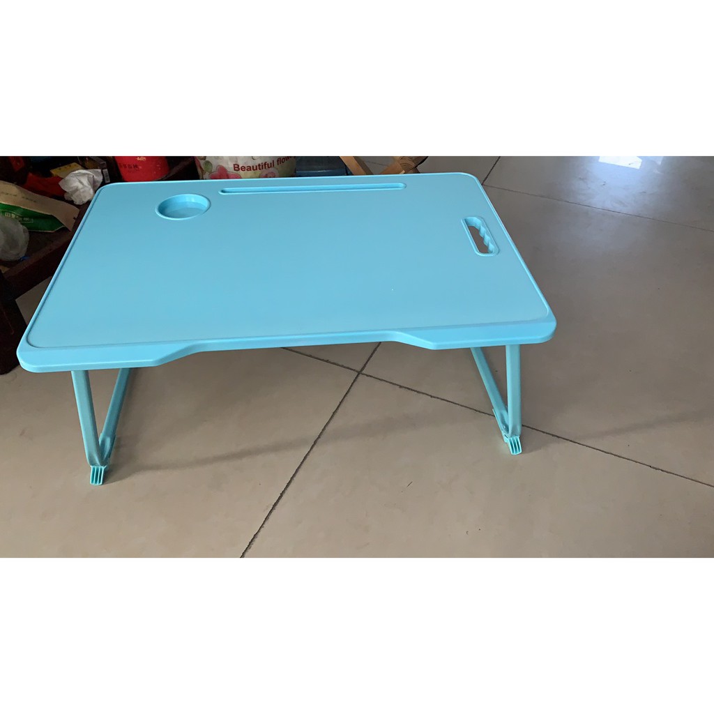 [ORDER] Bàn học gấp gọn có khe để Ipad và khay để nước hàng nhập khẩu | BigBuy360 - bigbuy360.vn