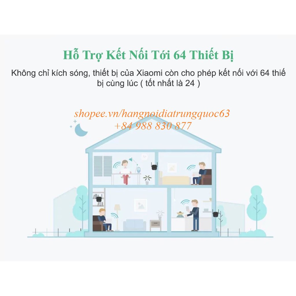Thiết bị kích sóng Xiaomi Wifi Repeater Pro bộ kích sóng wifi Xiaomi Pro|BH 3 tháng | BigBuy360 - bigbuy360.vn