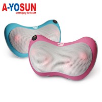 Gối massage hồng ngoại 4 bi Ayosun Hàn Quốc, bảo hành chính hãng 5 năm