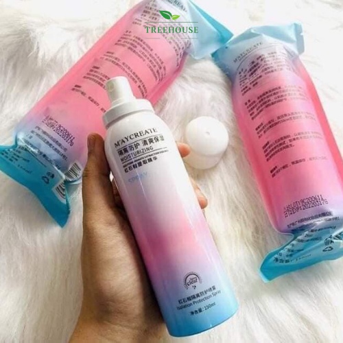 Xịt chống nắng Maycreat - Chống Nắng Body dạng xịt - xịt chống nắng nâng tone da HAVA SHOP