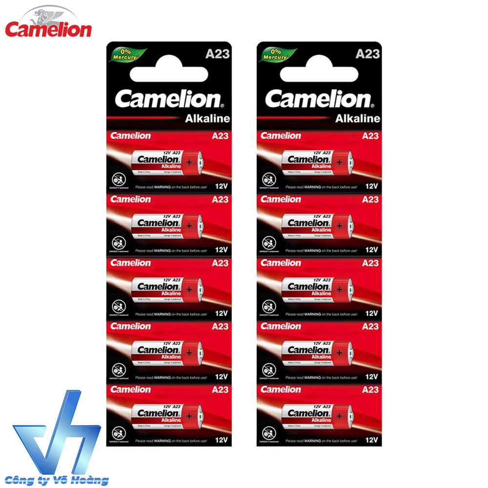 10 Pin Camelion A23 Alkaline (Bạc)