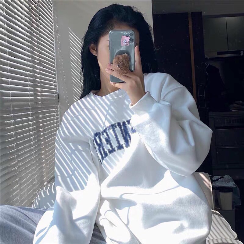 Áo nỉ DISSEN unisex dài tay nam nữ mặc thoải mái, Sweater DISSEN | BigBuy360 - bigbuy360.vn