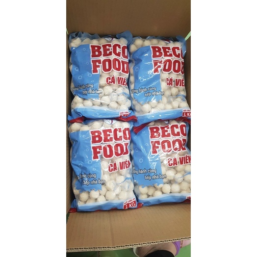 Cá viên chiên truyền thống thơm ngon nhãn hiệu BecoFood