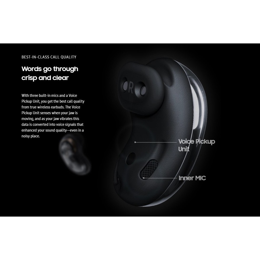 Tai nghe bluetooth không dây True Wireles Samsung Galaxy Buds Live 2020 - Chính hãng
