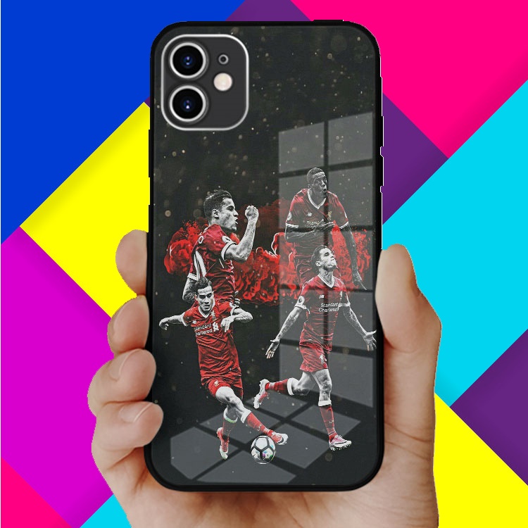 Ốp lưng kính philip coutinho thiết kế đẹp cho iphone 5 - iphone 12 SOCPOD20210079