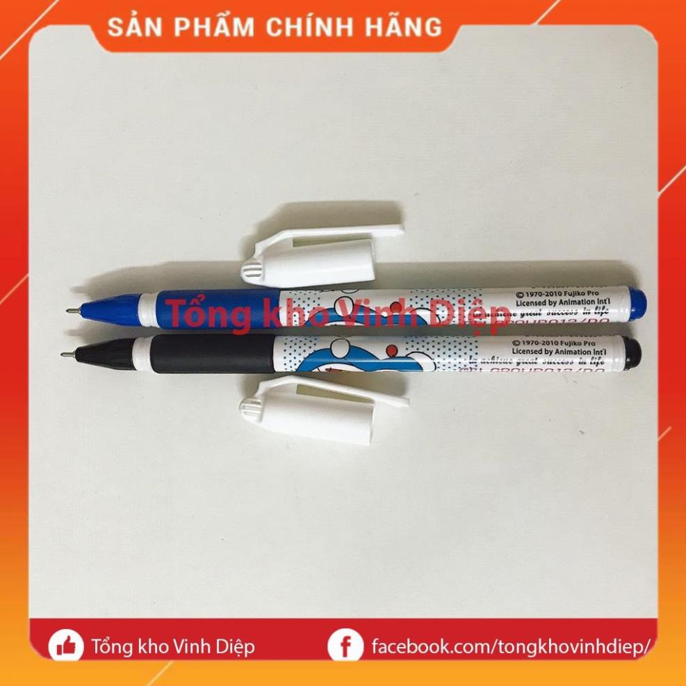 Bút bi mực nước, bút mực gel Doraemon học sinh nét nhỏ