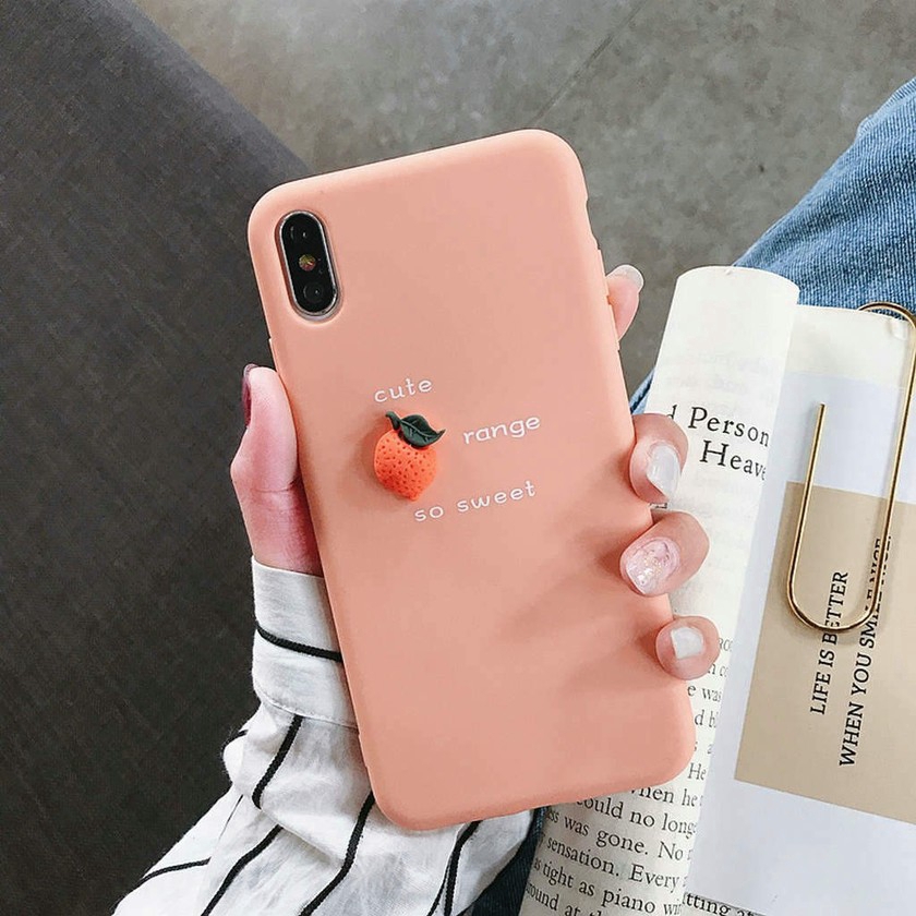 iPhone 12 mini 11 pro max E 2020 Xs Max/Xr/X/8/7/6/6S Plus Ốp Điện Thoại Silicone Mềm In Hình Quả Bơ 3d Cho