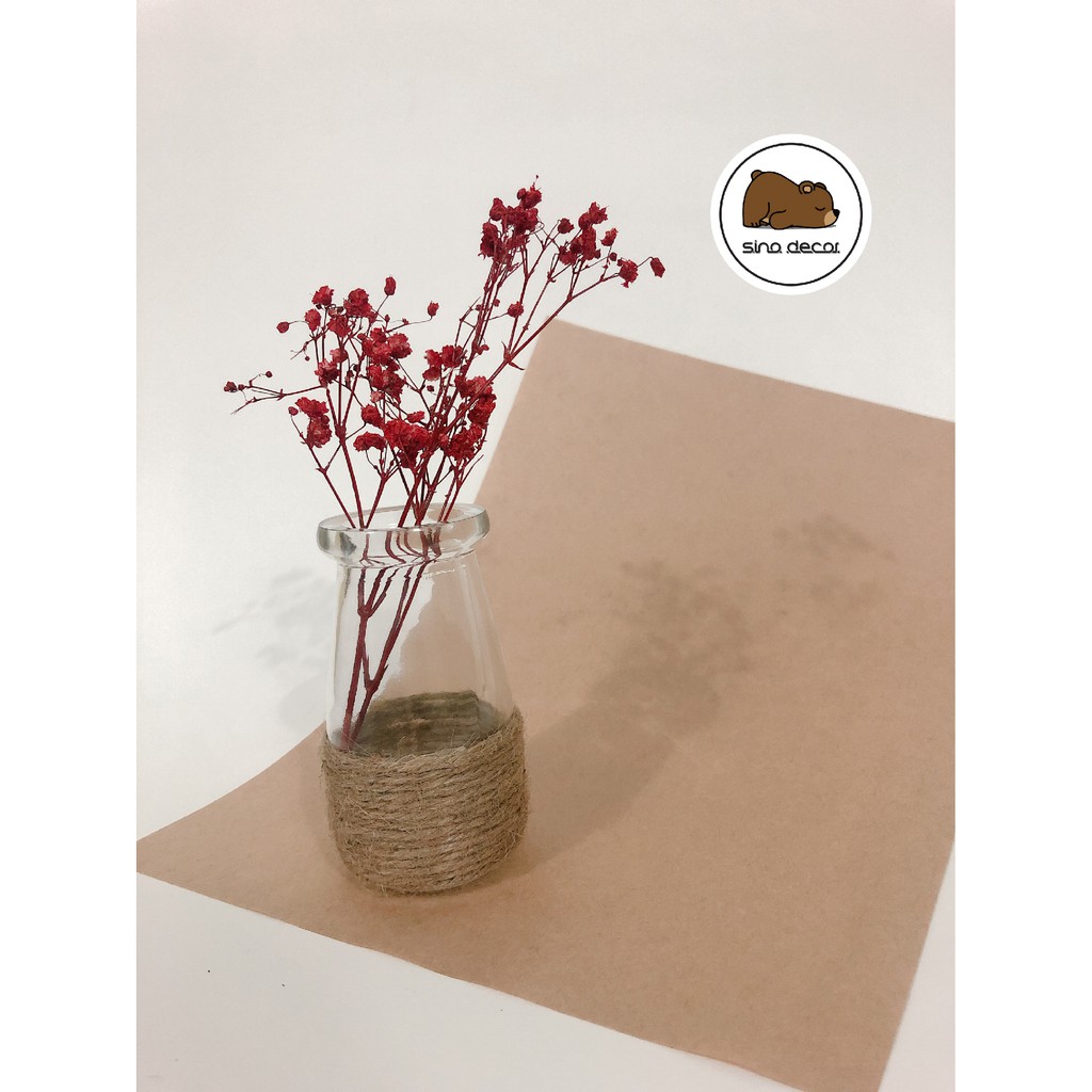 BÌNH THỦY TINH TRÒN 100ML DECOR TRANG TRÍ NHÀ CỬA