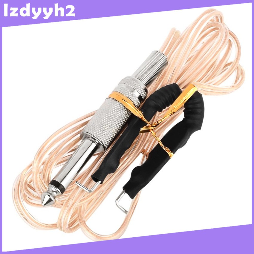 Dây Nguồn Máy Xăm Có Đầu Móc Thép Không Gỉ Chuyên Dụng