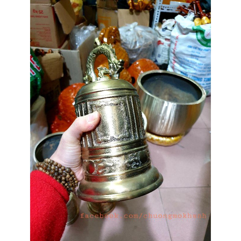 Chuông treo, đại hồng chung đồng Huế nguyên phôi tiếng ngân vang