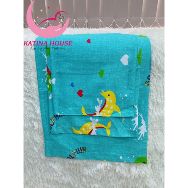 Vỏ áo gối nằm cho bé, vải cotton Thắng Lợi mềm, mát, nhiều họa tiết hoạt hình đáng yêu thân thiện | BigBuy360 - bigbuy360.vn