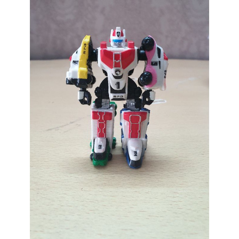 Mô hình Super Sentai HG Deka Robo ( Delta Squad Megazord )