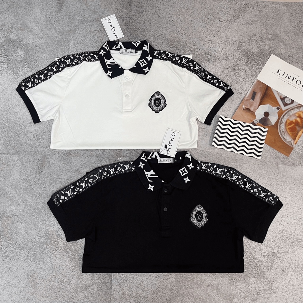 Hàng Hot Áo Thun PoLo Cổ Bẻ Vải Cotton MỊn Mát Phối Viền Tay Lờ Về Siêu ĐỈnh hhp (Mẫu Mới)