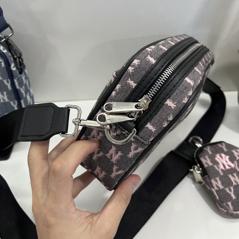 [TẶNG TÚI GIẤY] Túi Đeo Chéo M L B Mono Size 23 Cao Cấp TQXK