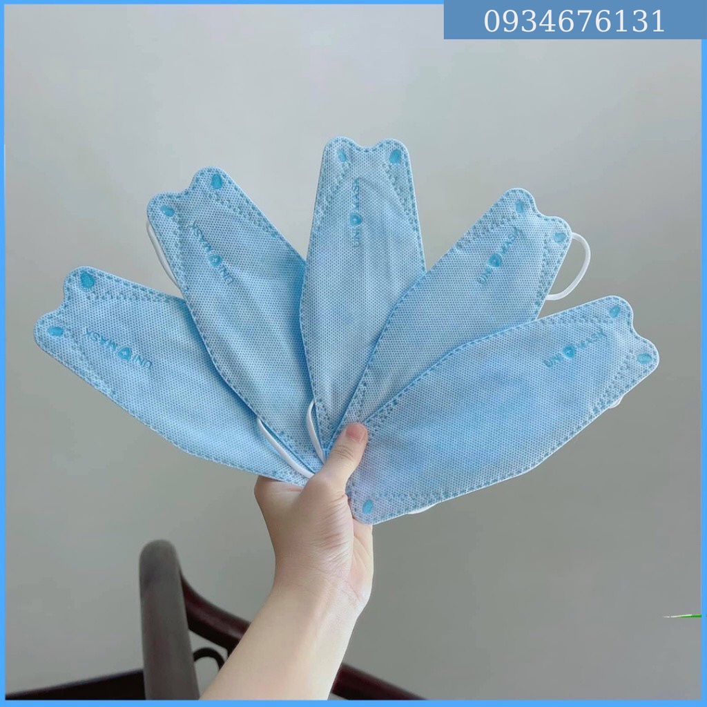 Sỉ Thùng 300 Chiếc Khẩu trang 4 Lớp KF94 UNI MASK Chống Bụi Mịn Và Kháng Khuẩn Hàng Cao Cấp