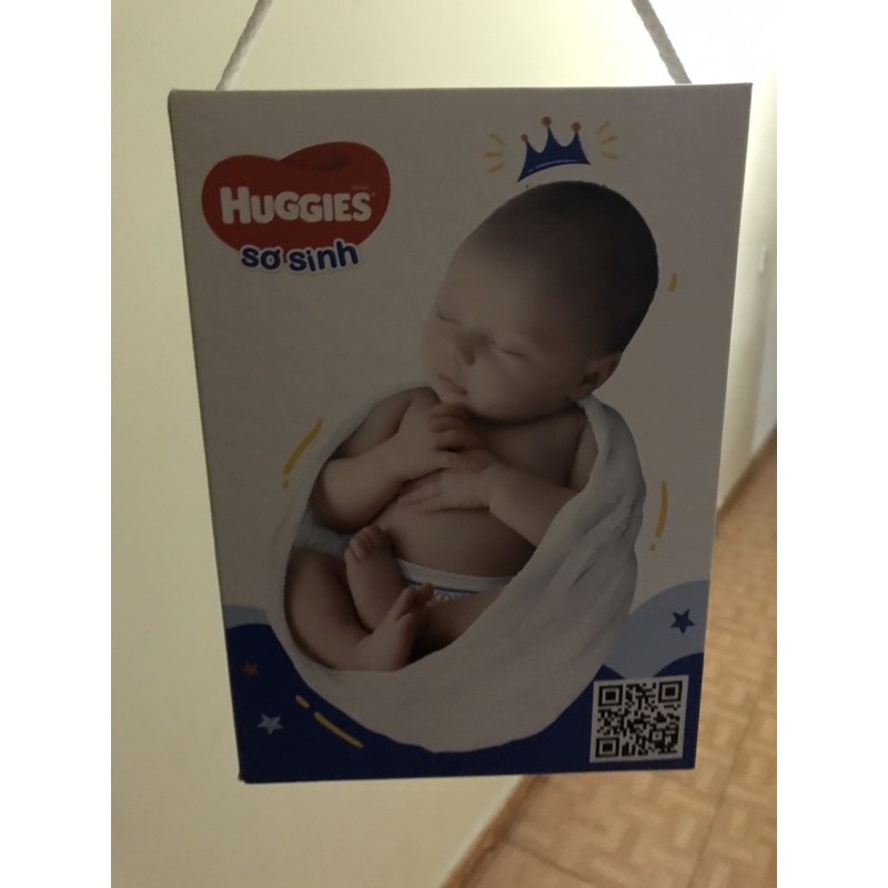 [ miếng dùng thử ] bỉm/tã dán Huggies gói 4 miếng size S cho bé từ 4-8kg