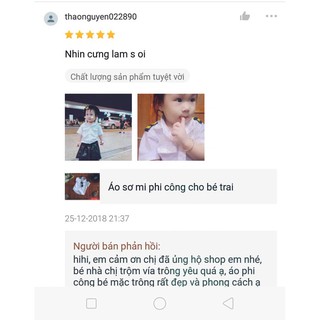 Áo sơ mi phi công cho cả bé trai bé gái