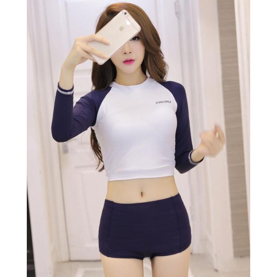 Đồ bơi dài tay thun lạnh 1704 | BigBuy360 - bigbuy360.vn