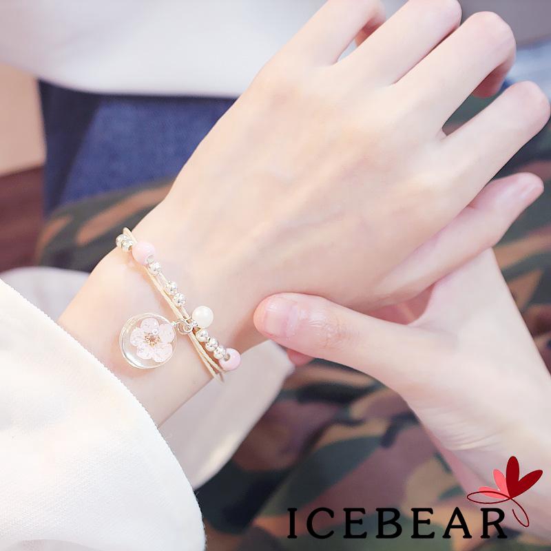 Vòng đeo tay đính kim cương lấp lánh thời trang dành cho nữ