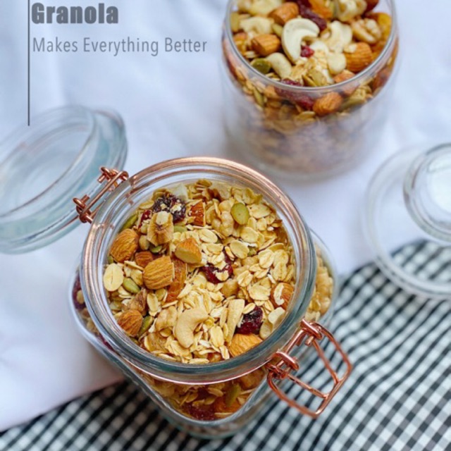 Granola - Ngũ cốc Ăn Kiêng Không Đường- Vị Truyền thống 250g