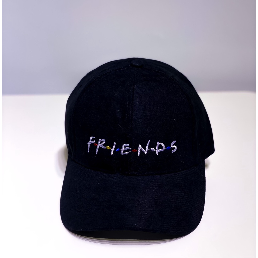 Nón Kết Nhung Kaki Cao Cấp Thêu Chữ Friend Phong Cách Ulzzang Form Unisex Nam Nữ 415