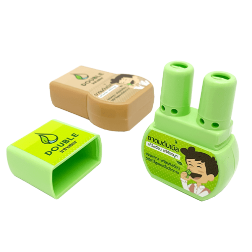 Ống hít thông mũi 2 đầu Thai Herb Double Inhaler (Thái Lan) - màu ngẫu nhiên