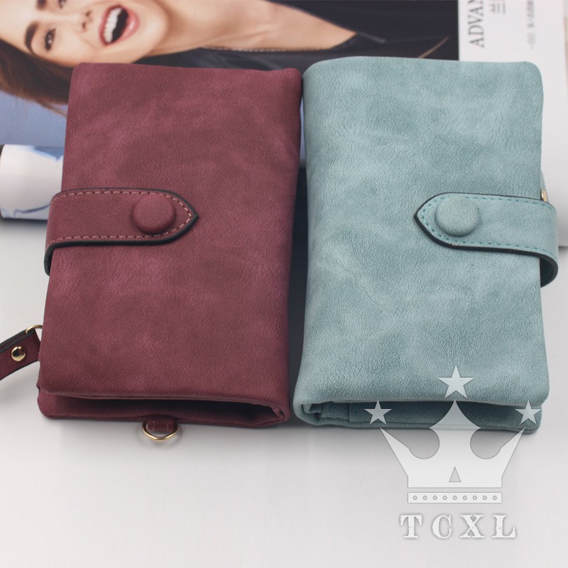 Ví da nữ dáng ngắn thời trang cao cấp | BigBuy360 - bigbuy360.vn