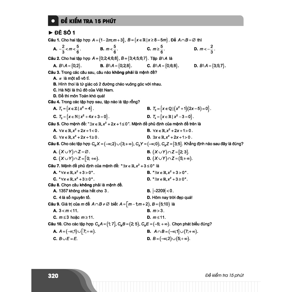 Sách - Bí quyết chinh phục điểm cao Toán 10 Tập 1 - Sách tham khảo lớp 10 - Siêu tiết kiệm - Chính hãng CCbook