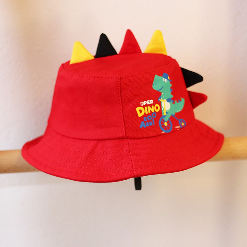 Mũ cho bé, Mũ  khủng long tai bèo ngộ nghĩnh cho bé 1-3 tuổi