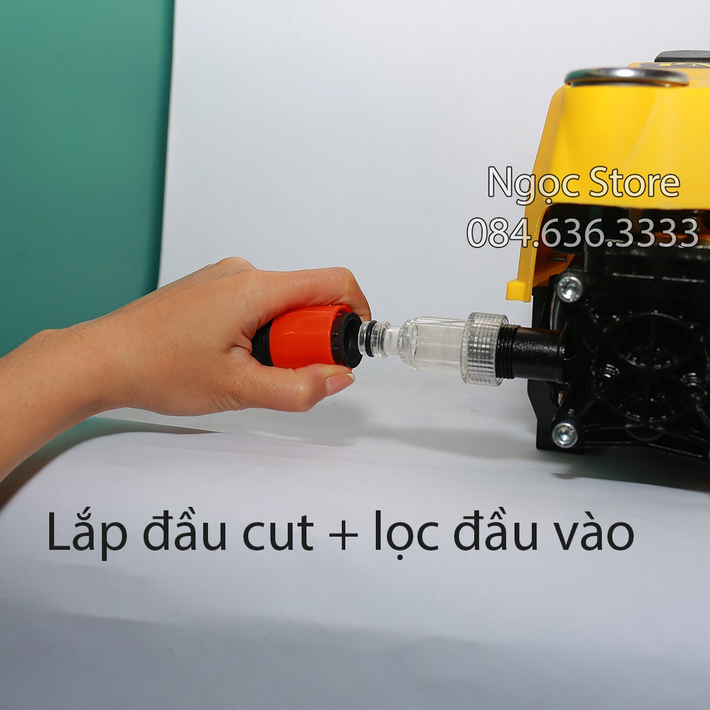 Máy rửa xe gia đình Pananosic áp lực 120bar [BẢO HÀNH 12 THÁNG]