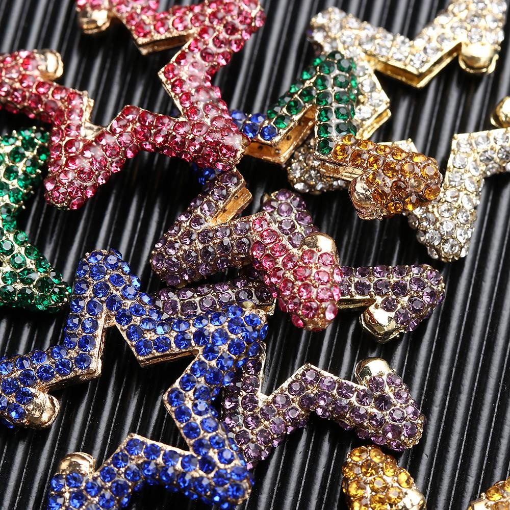 SUMU Khuyên Vành Tai Hình Trái Tim Đính Đá Thời Trang