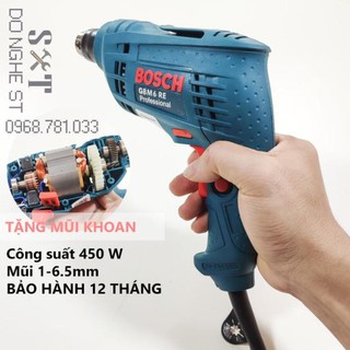 Máy khoan lõi đồng gbm 6re tặng mũi khoan - bh 12 tháng