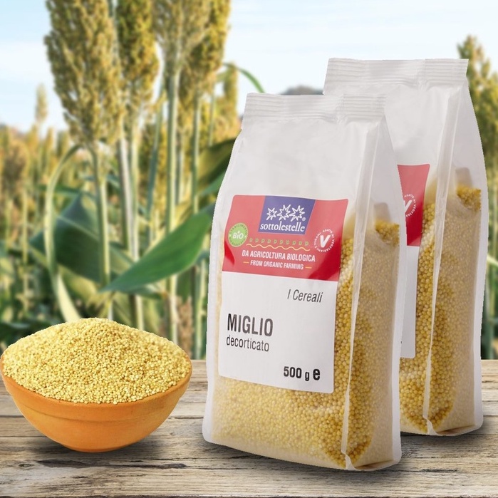 Hạt kê hữu cơ Sottolestelle Organic Millet