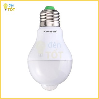 Bóng Đèn Cảm Ứng Hồng Ngoại Chuyển Động E27 - Hãng Kawasan PSB7W