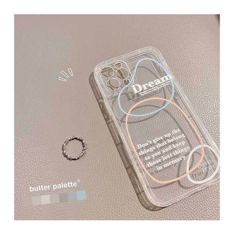 (SIÊU RẺ) Ốp lưng iphone trong vòng tròn Dream 7plus/8/8plus/x/xr/xs/11/12/13/pro/max/plus/promax